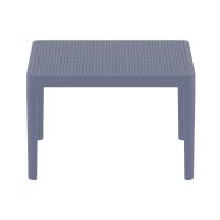 Sky Outdoor Side Table Dark Gray ISP109-DGR - 1