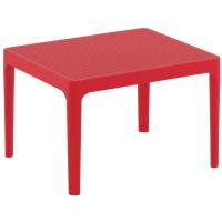 Sky Outdoor Side Table Red ISP109-RED