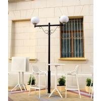 Sky Square Folding Bar Table 24 inch White ISP116-WHI - 19