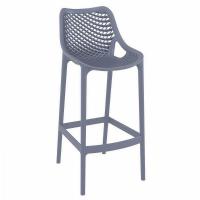 Sky Air Square Bar Set with 2 Barstools Dark Gray ISP1162S-DGR - 1