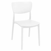 Monna Dining Chair White ISP127-WHI