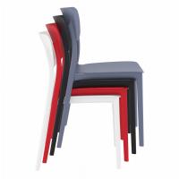 Monna Dining Chair Red ISP127-RED - 7