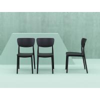 Monna Dining Chair Black ISP127-BLA - 14