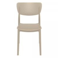 Lucy Dining Chair Taupe ISP129-DVR - 2