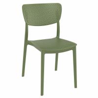 Lucy Dining Chair Olive Green ISP129-OLG