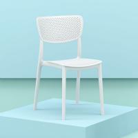 Lucy Dining Chair White ISP129-WHI - 5