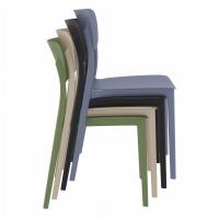 Lucy Dining Chair Black ISP129-BLA - 7