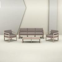Mykonos Sofa Taupe with Taupe Cushion ISP1313-DVR-CTA - 3