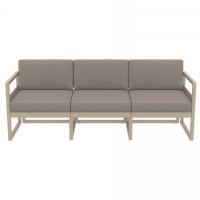 Mykonos Sofa Taupe with Taupe Cushion ISP1313-DVR-CTA - 5