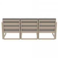 Mykonos Sofa Taupe with Taupe Cushion ISP1313-DVR-CTA - 7