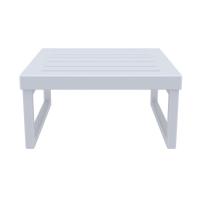 Mykonos Square Coffee Table Silver Gray ISP137-SIL - 2
