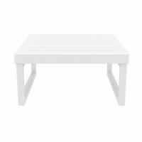 Mykonos Square Coffee Table White ISP137-WHI - 1