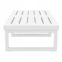 Mykonos Rectangle Coffee Table White ISP138-WHI - 2