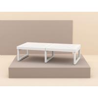 Mykonos Rectangle Coffee Table White ISP138-WHI - 3