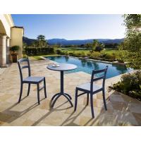 Octopus Outdoor Dining Table 24 inch Round Taupe ISP160-DVR - 7