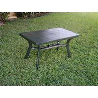 Sunrise Resin Rectangle Table 55 inch Dark Green ISP182-GRE - 2