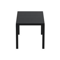 Ares Rectangle Outdoor Table 55 inch Black ISP186-BLA - 2
