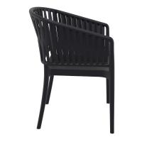 Portofino Armchair Black ISP212-BLA - 4