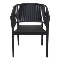 Portofino Armchair Black ISP212-BLA - 5