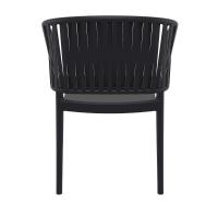 Portofino Armchair Black ISP212-BLA - 6