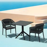 Portofino Armchair Black ISP212-BLA - 10