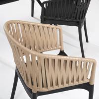 Portofino Armchair Black ISP212-BLA - 15