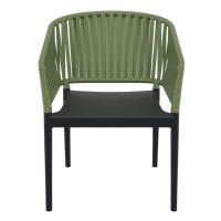 Portofino Armchair Black ISP212-BLA - 18