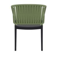 Portofino Armchair Black ISP212-BLA - 19