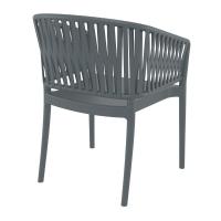 Portofino Armchair Dark Gray ISP212-DGR - 1