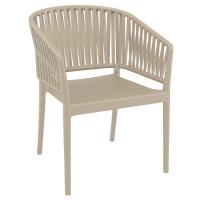 Portofino Armchair Taupe ISP212-DVR