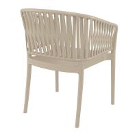 Portofino Armchair Taupe ISP212-DVR - 3