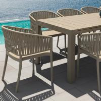 Portofino Armchair Taupe ISP212-DVR - 7