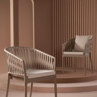 Portofino Armchair Taupe ISP212-DVR - 10