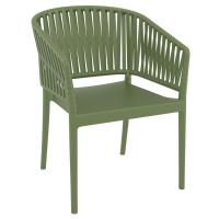 Portofino Armchair Olive Green ISP212-OLG