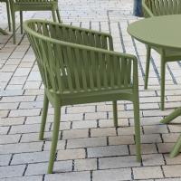 Portofino Armchair Olive Green ISP212-OLG - 8