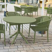 Portofino Armchair Olive Green ISP212-OLG - 9