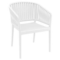 Portofino Armchair White ISP212-WHI