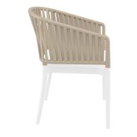 Portofino Armchair White ISP212-WHI - 11
