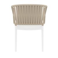 Portofino Armchair White ISP212-WHI - 13