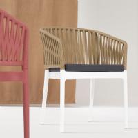 Portofino Armchair White ISP212-WHI - 14