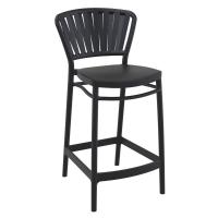 Portofino Counter Stool Black ISP214-BLA