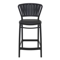Portofino Counter Stool Black ISP214-BLA - 4