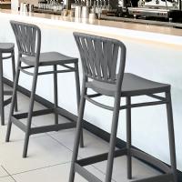 Portofino Counter Stool Dark Gray ISP214-DGR - 6