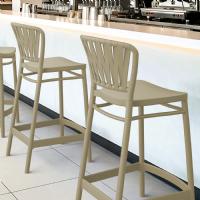 Portofino Counter Stool Taupe ISP214-DVR - 6