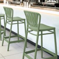 Portofino Counter Stool Olive Green ISP214-OLG - 6