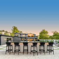 Portofino Bar Stool Black ISP215-BLA - 5