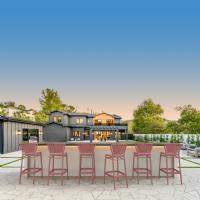 Portofino Bar Stool Marsala ISP215-MSL - 5