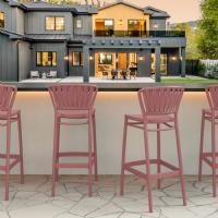 Portofino Bar Stool Marsala ISP215-MSL - 6