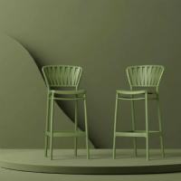 Portofino Bar Stool Olive Green ISP215-OLG - 7