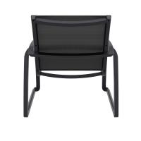 Pacific Club Arm Chair Black Frame - Black Sling ISP232-BLA-BLA - 8